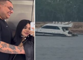 VÍDEO: Empresário Wendel Said, marido da blogueira Carla Freitas, morre após cair de jetski na Ponta Negra