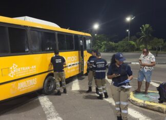 Detran-AM: Fiscalização autua mais de 280 veículos em três dias