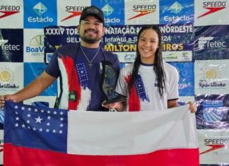 Nadadora do ‘Manaus Olímpica’ fatura 12 medalhas de ouro em Roraima e bicampeonato brasileiro, no Maranhão