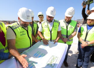 Governador Wilson Lima vistoria avanço das obras do primeiro conjunto habitacional da comunidade da Sharp