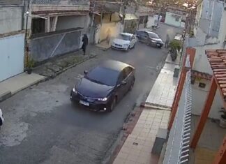 Vídeo: Capitão da PM é atacado com mais de 50 tiros e sobrevive