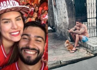 Ex-namorado de Djidja Cardoso, Bruno Roberto é visto com tornozeleira eletrônica em Manaus