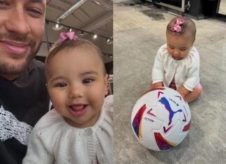 Filha de Neymar aparece usando bolsa avaliada em mais de R$ 30 mil