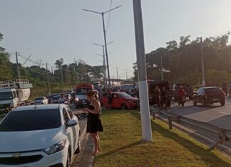 Militar do Exército morre e outro fica ferido em acidente, em Manaus; assista!