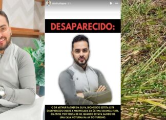 Confirmado: corpo no Tarumã com sinais de tortura é do biomédico Arthur Fagner
