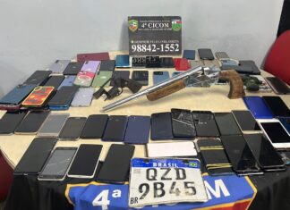 Quadrilha é detida pela polícia por roubo a mão armada em rota do Distrito Industrial