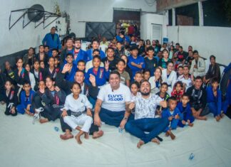 Candidato a vereador Elvys Damasceno recebe o apoio de atletas da zona norte de Manaus