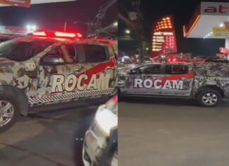 Tiroteio com a ROCAM resulta na morte de três suspeitos no Parque São Pedro; imagens +18