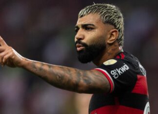 Rodolfo Landim destaca interesse em manter Gabigol no Flamengo