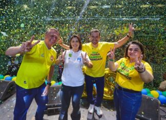 Bolsonaro e Michelle participam de grande evento em apoio ao Capitão Alberto Neto e Professora Maria do Carmo neste segundo turno