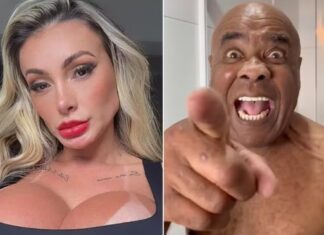 Andressa Urach se revolta após levar fora de Kid Bengala: ‘Só vi pirulito de brinquedo’
