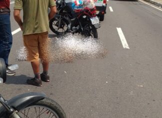 Motociclista de aplicativo morre em trágico acidente na Avenida das Torres; assista!