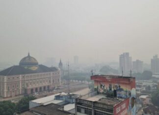 Incêndios nos estados vizinhos trazem fumaça e pioram qualidade do ar em Manaus