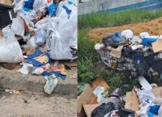 VÍDEO: Com contratos de bilhões, Prefeitura deixa de fazer coleta de lixo em Manaus e povo reclama