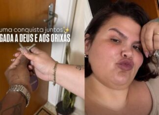Modelo Plus Size Thais Carla compra apartamento novo em SP: ‘É simples mas amamos’