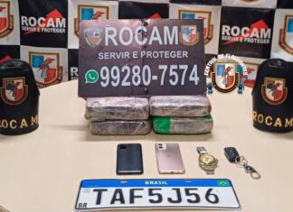 ROCAM prende motorista de aplicativo e apreende drogas no bairro Parque 10 em Manaus