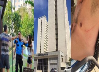 Esposa do síndico do condomínio Reserva das Praias ataca morador durante confusão