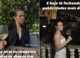 Fama subiu à cabeça? Jeniffer Castro, a mulher do avião, fatura alto após viralizar na web