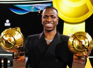 Globe Soccer consagra Vinicius Jr. como o melhor jogador do mundo em 2024