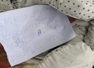 Homem esquartejado é encontrado com bilhete em rua do Novo Aleixo