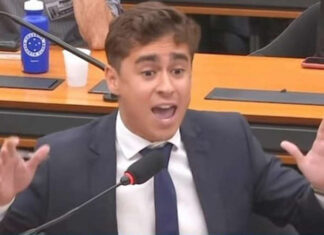 Nikolas Ferreira desqualifica pré-candidatura de Flávio Bolsonaro e dá pito no senador