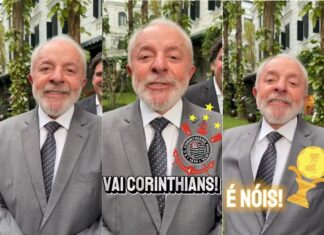 Lula exalta título do Corinthians e cita “muito sofrimento” antes da vitória