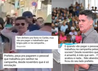Após ser cobrado por seguidores, prefeito David Almeida limita comentários no Instagram sobre dívidas da campanha de 2024
