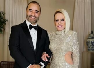 Ana Maria Braga se casa com cerimônia discreta em SP