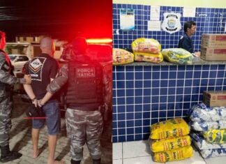 Suspeito tenta roubar mais de 500 pacotes de café e é detido durante a ação