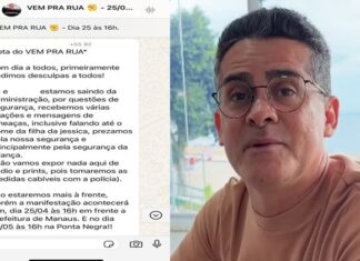 Ameaçadas de morte, lideranças prometem continuar atos pelo impeachment de David Almeida