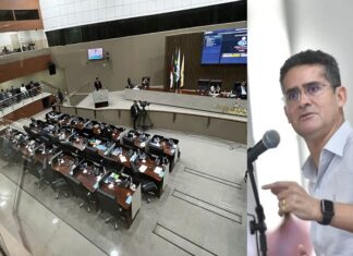Vereadores aliados do prefeito David Almeida faltam à CMM para participar de reunião com o prefeito em meio à pressão popular por impeachment