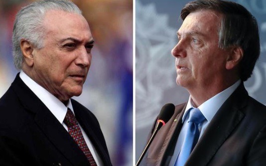 temer e bolsonaro