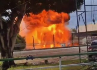 Incêndio de grandes proporções atinge Fábrica da Bic no Distrito Industrial de Manaus; assista!