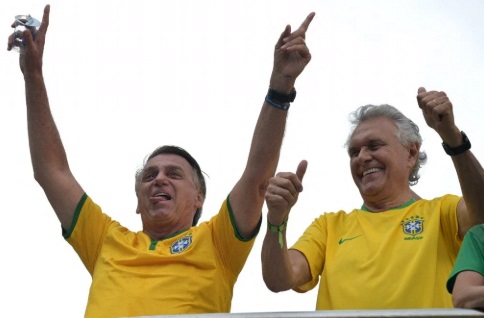 bolsonaro e caiado