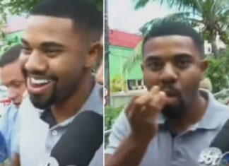 Davi Brito come pipoca, ri e debocha após depor sobre ameaças a Tamires Assis
