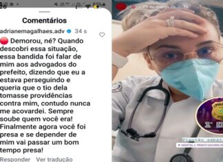 Mulher que se diz sobrinha de David Almeida, presa por se passar por falsa médica, tentou pressionar advogada com apoio de advogados do prefeito