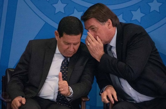mourão e bolsonaro