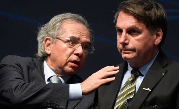 bolsonaro e paulo guedes
