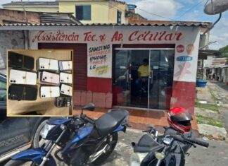 Polícia prende proprietários de assistência técnica com 224 celulares suspeitos de roubo