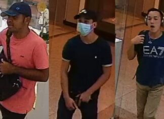 Imagens mostram rostos de suspeitos que roubaram joias no Amazonas Shopping, Manaus