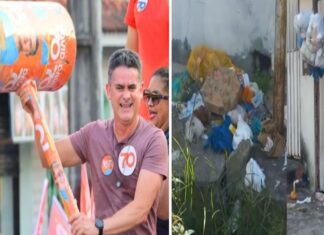 Revoltados, moradores denunciam acúmulo de lixo no Tancredo Neves: “Cidade sem prefeito”