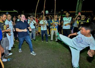 Aleam reconhece a capoeira como modalidade esportiva a partir de lei de autoria do deputado Roberto Cidade