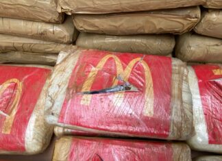 Droga com logo do McDonald’s é apreendida em Manaus; 607 kg de ‘Mconha’