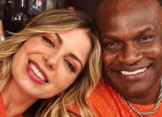 Sheila Mello ‘quebra segredo’ e confirma romance com Jacaré