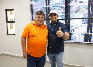 Presidente David Reis participa de inauguração da maior base da Guarda Municipal na zona Leste de Manaus