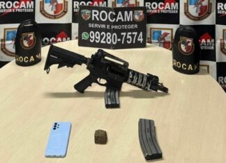 Polícia apreende dois revólveres abandonados por suspeitos no Japiim