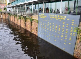 Chuvas acima da média elevam nível do rio Negro e outros rios da Amazônia
