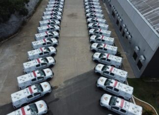 Durante entrega de viaturas e lanchas blindadas, governador Wilson Lima destaca apreensão recorde de drogas