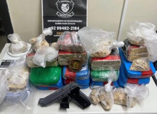 Traficante é preso com arma, veículos e cocaína avaliada em R$ 1,5 milhão no Novo Israel