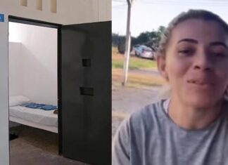 VÍDEO: Entro linda e saio bagunçada, diz muher após visita intima em presídio: ‘levinha de beijo, e carinho’